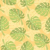 Hand-drawn vector seamless pattern with colorful fruits.