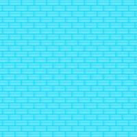 Abstract background blue brick wall building wallpaper pattern seamless vector illustration