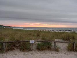 Zingst at the baltic sea in germany photo
