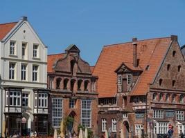 the old city of Lueneburg in northern Germany photo