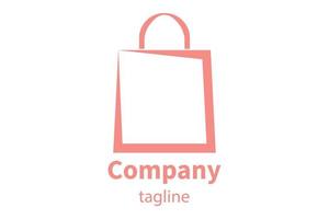 Shopping Bag Logo Icon vector