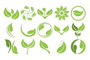 Leaf Logo Icon Design vector