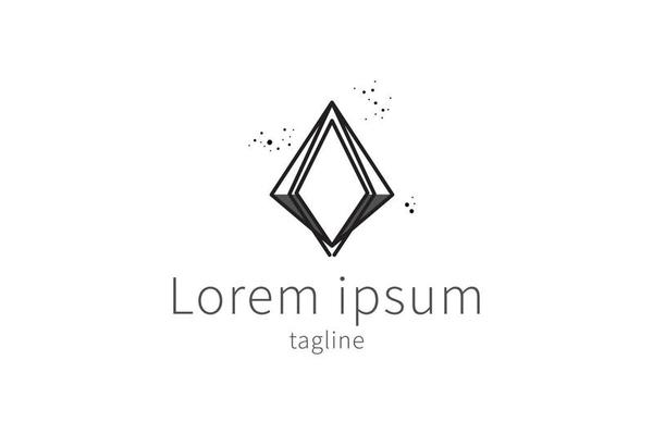 Abstract Geometric Logo Icon Design