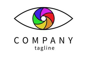 Eye Logo Icon Design vector