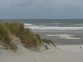 summer tiem at the beach of Juist photo