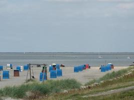 Dornumersiel at the german north sea coast photo