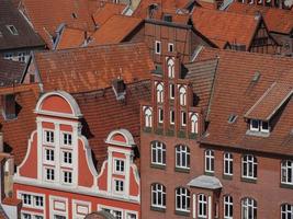 the old city of Lueneburg in northern Germany photo