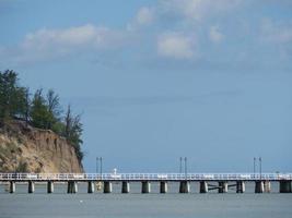 the baltic sea near gdansk in poland photo