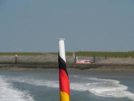 Hallig Hooge in the german north sea photo