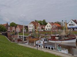 Greetsiel en el mar del norte foto