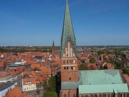 the old city of Lueneburg in northern Germany photo