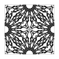 Seamless pattern floral ornament. vector