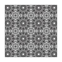 Seamless pattern floral ornament vector