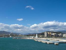 la ciudad de malaga en españa foto