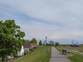 Greetsiel at the german north sea coast photo