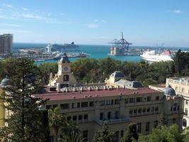 the city of Malaga in Spain photo