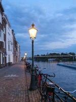 The city of Maastricht at the river Maas photo