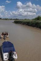 the river Ems near Weener in germany photo