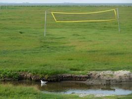 Hallig Hooge in the german north sea photo