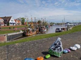 Greetsiel at the german north sea coast photo