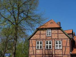 the old city of Lueneburg in northern Germany photo