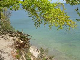 Beach at the baltic sea in poland photo