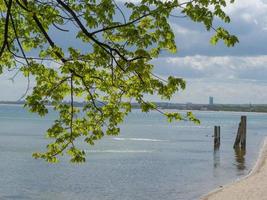 the baltic sea near gdansk in poland photo