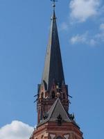 the old city of Lueneburg in northern Germany photo