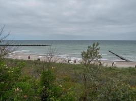 Ahrenshoop at the baltic sea in germany photo