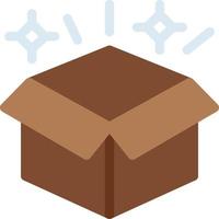 Ilustración de vector de caja mágica en un fondo. Símbolos de calidad premium. Iconos vectoriales para concepto y diseño gráfico.