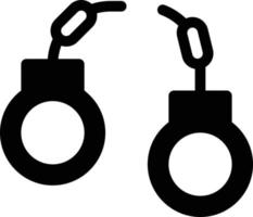 Handcuffs vector illustration on a background.Premium quality symbols.vector icons for concept and graphic design.