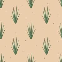 Vector flat hand drawn seamless pattern