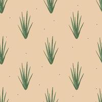 Vector flat hand drawn seamless pattern