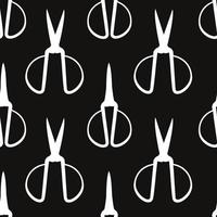 Vector flat hand drawn seamless pattern