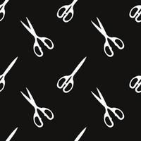 Vector flat hand drawn seamless pattern