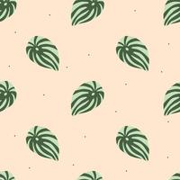 Vector flat hand drawn seamless pattern