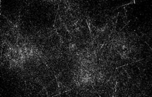 Grunge Black And White Urban. Dark Messy Dust Overlay Distress Background. Easy To Create Abstract Dotted, Scratched, Vintage Effect With Noise And Grain photo