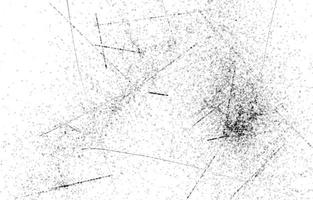 Grunge black and white pattern. Monochrome particles abstract texture. Background of cracks, scuffs, chips, stains, ink spots, lines. Dark design background surface. photo