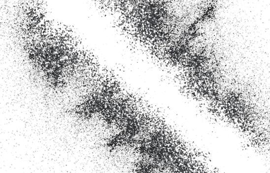 Grunge black and white pattern. Monochrome particles abstract texture. Background of cracks, scuffs, chips, stains, ink spots, lines. Dark design background surface. photo