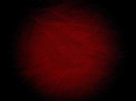 abstract black cloth background with red gradient texture. photo