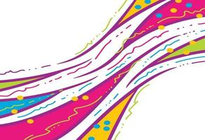 abstract background with tribal pattern shapes curved and wavy lines vector