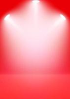 graphics design Spot light with red color background for backdrop vector illustration