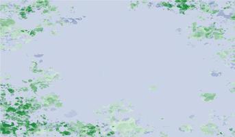 Abstract green color background. Dynamic shapes composition vector