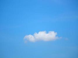 Background white cloud on Blue Sky photo