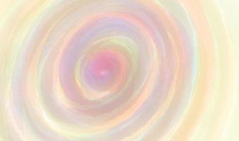 Watercolor paint abstract pattern with colorful ellipse Between the colors seeping together on paper for background photo