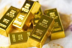 Gold bars, Stack of gold bars financial business economy concepts, wealth and reserve success in business and finance photo