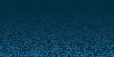 Abstract pixel design banner vector