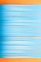 Simple color paper strips background with parallel lines. Simple color paper background. photo