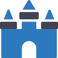 Castle vector illustration on a background.Premium quality symbols.vector icons for concept and graphic design.
