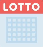 Lotto vector illustration on a background.Premium quality symbols.vector icons for concept and graphic design.